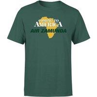 Coming To America Air Zamunda Men's T-Shirt - Green | Size: Large