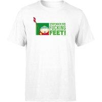 South Park Cartman Six Feet Men's T-Shirt - White | Size: Medium