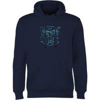 Transformers Autobot Glitch Hoodie - Navy | Size: Medium