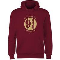 Harry Potter Platform Hoodie - Burgundy | Size: Large