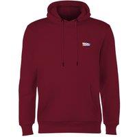 Back To The Future Hoodie - Burgundy | Size: Large