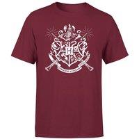 Harry Potter Hogwarts House Crest Men's T-Shirt - Burgundy | Size: Large