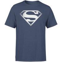 Superman Spot Logo Men's T-Shirt - Navy | Size: Small