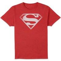 Superman Spot Logo Men's T-Shirt - Red | Size: Small