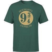 Harry Potter Platform Men's T-Shirt - Green | Size: Small