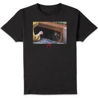 IT Chapter 1 (2017) Pennywise Men's T-Shirt - Black | Size: Large