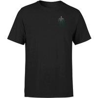 Harry Potter Ombr Slytherin Sigil Men's T-Shirt - Black | Size: 3XL