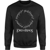 The Lord of the Rings Crest Sweatshirt - Black | Size: 2XL