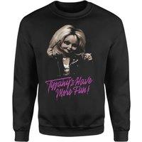 Chucky Tiffanys Have More Fun Sweatshirt - Black | Size: Large