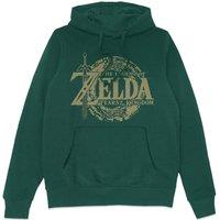 The Legend Of Zelda Tears Of Kingdom Hoodie - Green | Size: 2XL