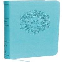 Thomas Nelson NKJV, Thinline Bible, Compact, Leathersoft, Blue, Red Letter