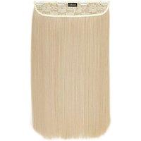 Lullabellz Thick 18 1 Piece Straight Clip In Hair Extensions in California Blonde