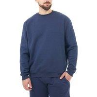 Smart Living Men's Mens Classic Crew Neck Sweatshirt Long Sleeve Casual Pullover Jumper in Navy | Size: XS