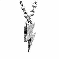 David Bowie Men's Flash Pendant in Silver