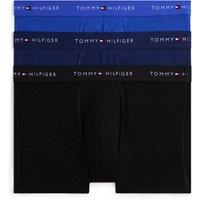 Tommy Hilfiger Men's Signature 3P Trunk DTM Blue/Navy/Black | Size: XL