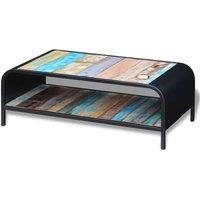 Berkfield Home Coffee Table Solid Reclaimed Wood