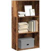 Berkfield Home Bookcase Old Wood 60x30x114 cm Engineered Wood in Brown | Size: 60 x 30 x 114 cm
