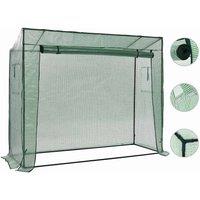Berkfield Home Walk-in Greenhouse 200x80x173 cm in Green | Size: 200 x 80 x 173 cm