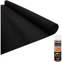 Monstershop Van Carpet Lining / Black & 5 Adhesive Cans