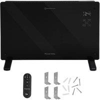 Russell Hobbs Glass Panel Electric Heater 2000W Smart Wi-Fi Enabled RHPANH2006 in Black