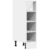 Berkfield Home Bottom Cabinet White 20x44, 5x81, 5 cm Engineered Wood