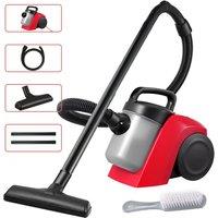 Hinsinc Bagless Cylinder Vacuum Cleaner 1000W Lightweight Powerful Cyclonic Vac
