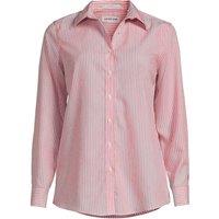 Lands' End Women's Non-Iron Cotton Shirt in Coral | Size: 12