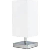 EONLION White Square Touch Bedside Table Lamp No LED Bulb