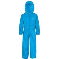 Trespass Babies Button Rain Suit in Blue | Size: 6-12 m