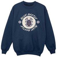 Blue Beetle Boy's Swirl Sweatshirt in Navy | Size: 5-6 Years