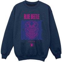 Blue Beetle Boy's Courage Sweatshirt in Navy | Size: 7-8 Years