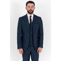 V2 Classic Men's Mark Three Piece Blue Suit | Size: 38R