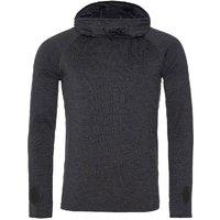 AWDis Men's Just Cool Cowl Neck Long Sleeve Baselayer Top Pack of 2 in True Black | Size: Medium