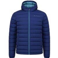 Ben Sherman Men's Signature Dark Navy Padded Jacket | Size: Large