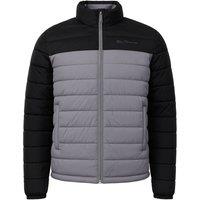 Ben Sherman Men's Signature Black/Grey Padded Jacket in Grey | Size: Small