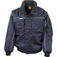 Result Men's Heavy Duty Jacket in Navy | Size: 3XL
