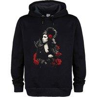 Amplified Men's Poses With Roses Amy Winehouse Hoodie in Black | Size: 2XL