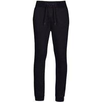 TEE JAYS Men's Tracksuit Bottoms in Black | Size: Large