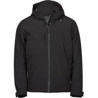 TEE JAYS Men's All Weather Jacket in Black | Size: 3XL
