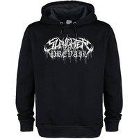 Amplified Men's Metal Logo Slaughter To Prevail Hoodie in Black | Size: Large