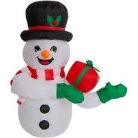 VFM e-Store Christmas Snowman Inflatable Outdoor Decoration White