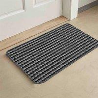 Desire Rugs Eden Non Slip Washable Dirt Trapper Indoor Doormat - Kitchen Mats - Floor Mats in Dark Grey | Size: 90 cm x 150 cm