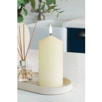 Marco Paul 100 Hour Burn Pillar Candle in Ivory