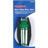 SupaTool Integral Holder Hex Key Set in Green