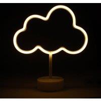 simpa LED Novelty Neon Cloud Light in Warm White