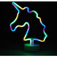 simpa LED Novelty Neon Unicorn Light