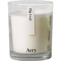 Aery Living Botanical Fig Leaf Candle 200g in Clear