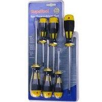SupaTool Screwdriver Set (Pack of 6) in Black