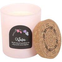 Something Different Wheel Of The Year Linen Fresh Ostara Candle & Holder in Off-White