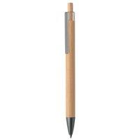 MidOcean Itea Push Button Bamboo Pen in Cream